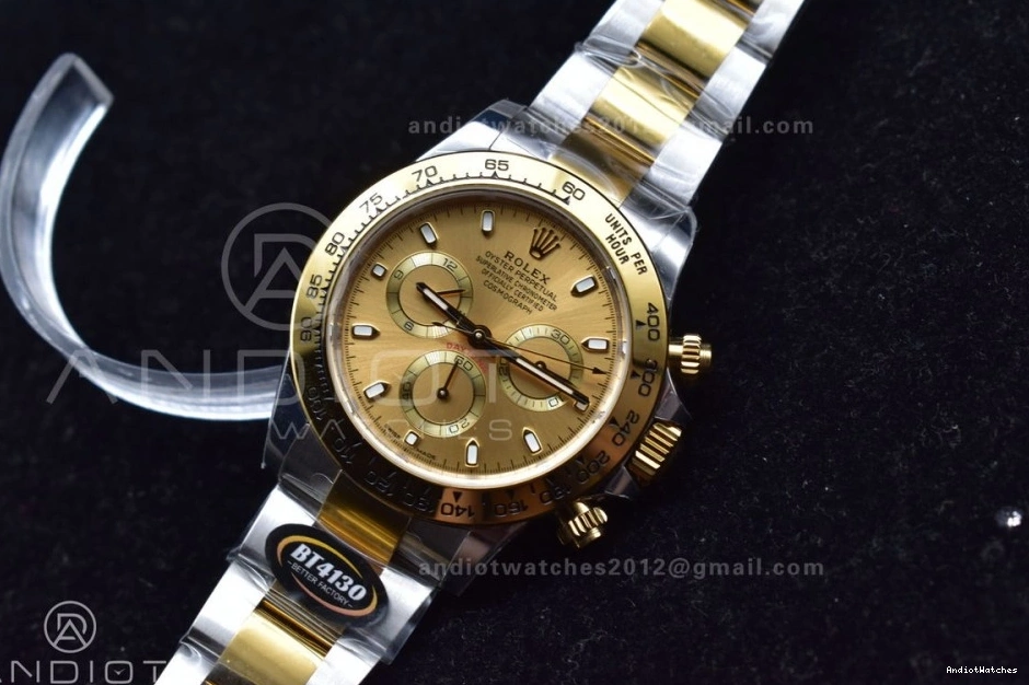 OnTrend 904L Case YG 116503 SS 736 BTF Best Dial Bracelet SA 1:1 Daytona and Edition 0303